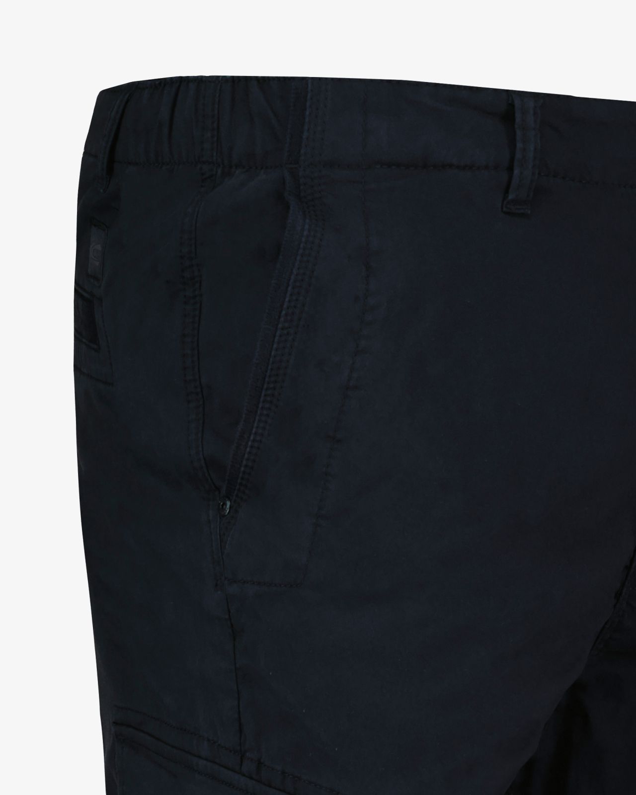 Pantalon cargo grande taille noir