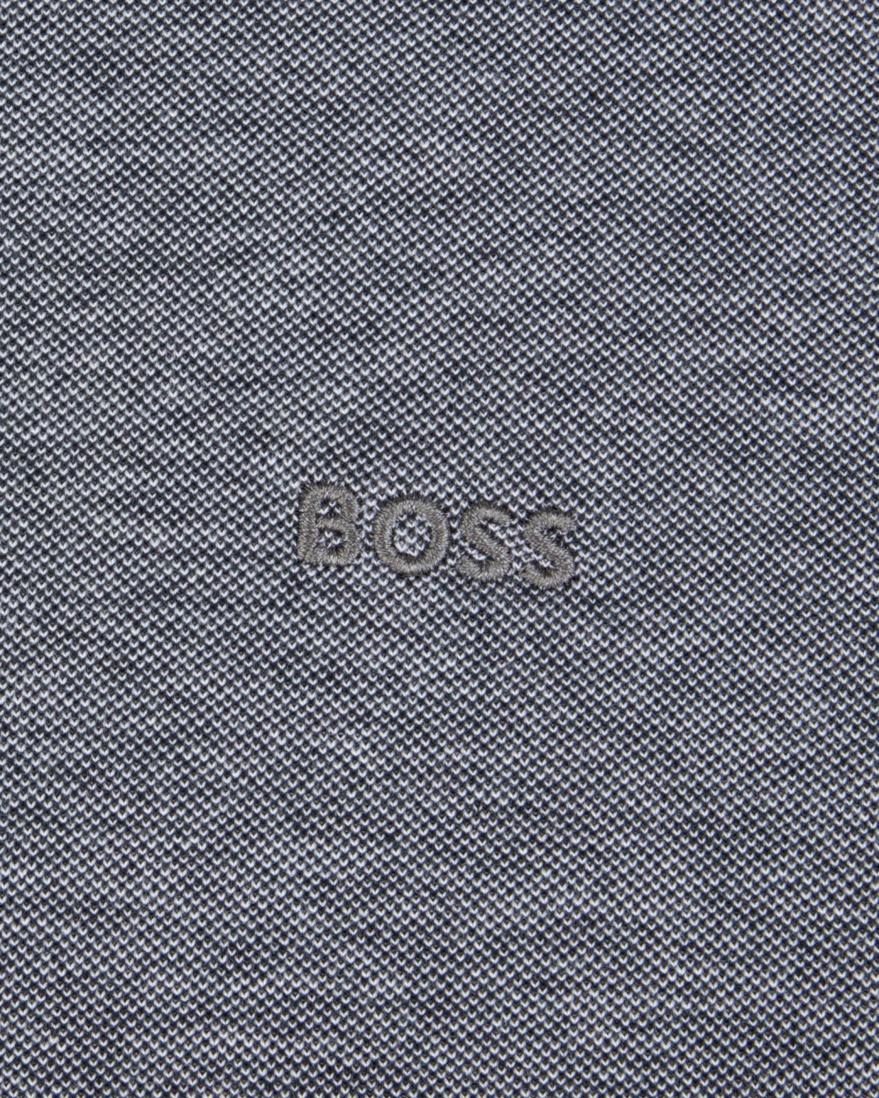 Polo piqué grande taille bleu indigo