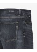 Jeans 5 poches grande taille anthracite