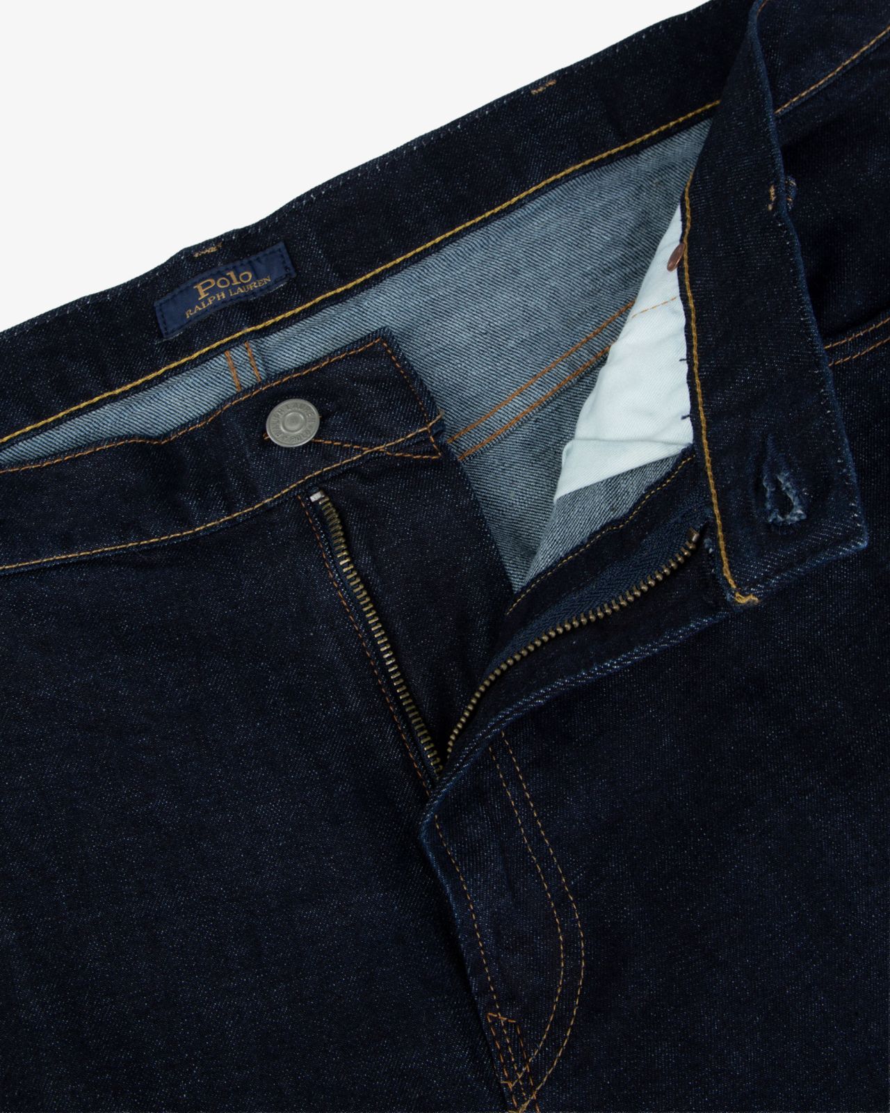 Jeans délavé stretch grande taille bleu marine