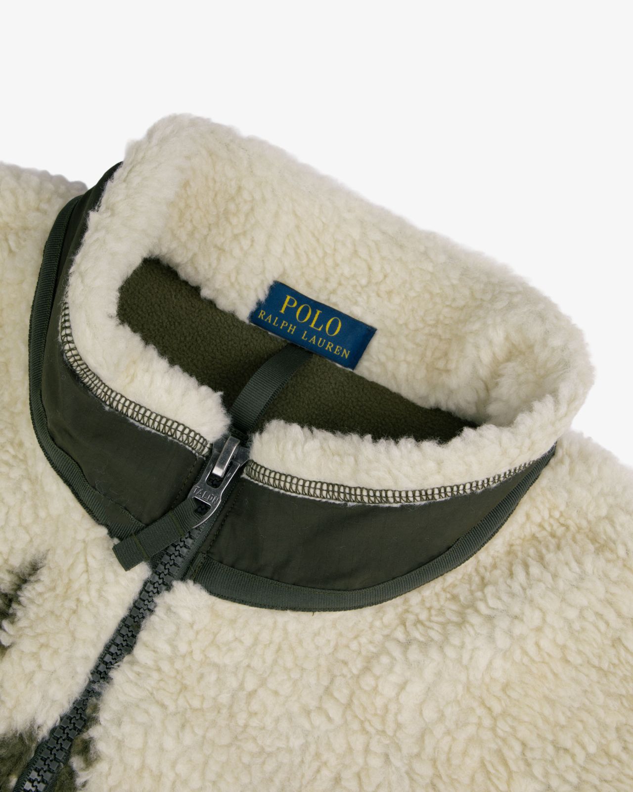 Blouson polaire grande taille vert