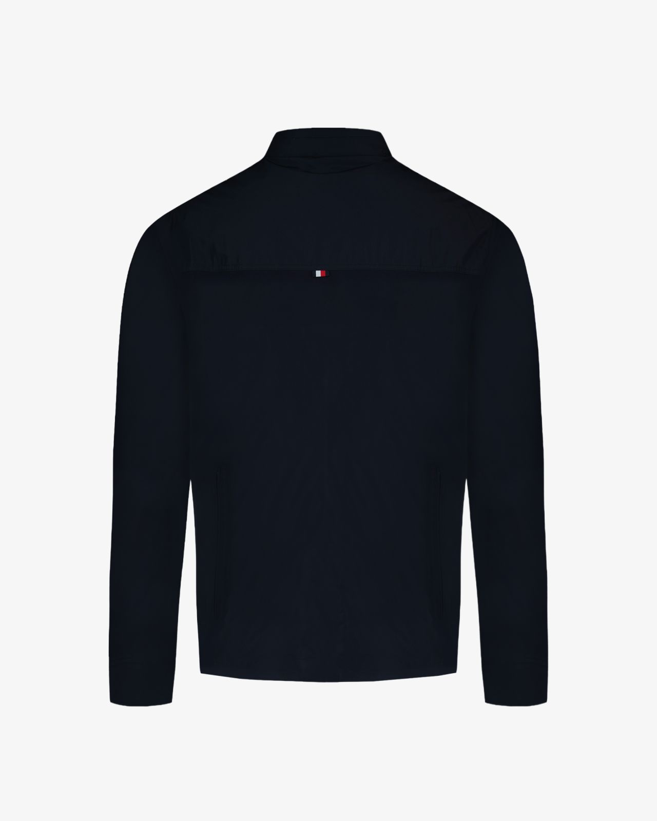 Blouson bimatière grande taille bleu marine