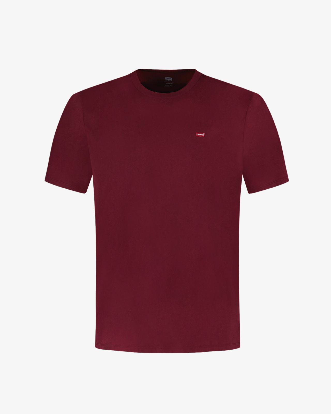 T-shirt grande taille bordeaux