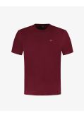 T-shirt grande taille bordeaux