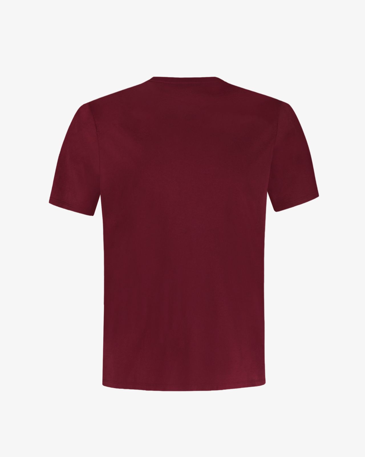 T-shirt grande taille bordeaux