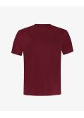 T-shirt grande taille bordeaux