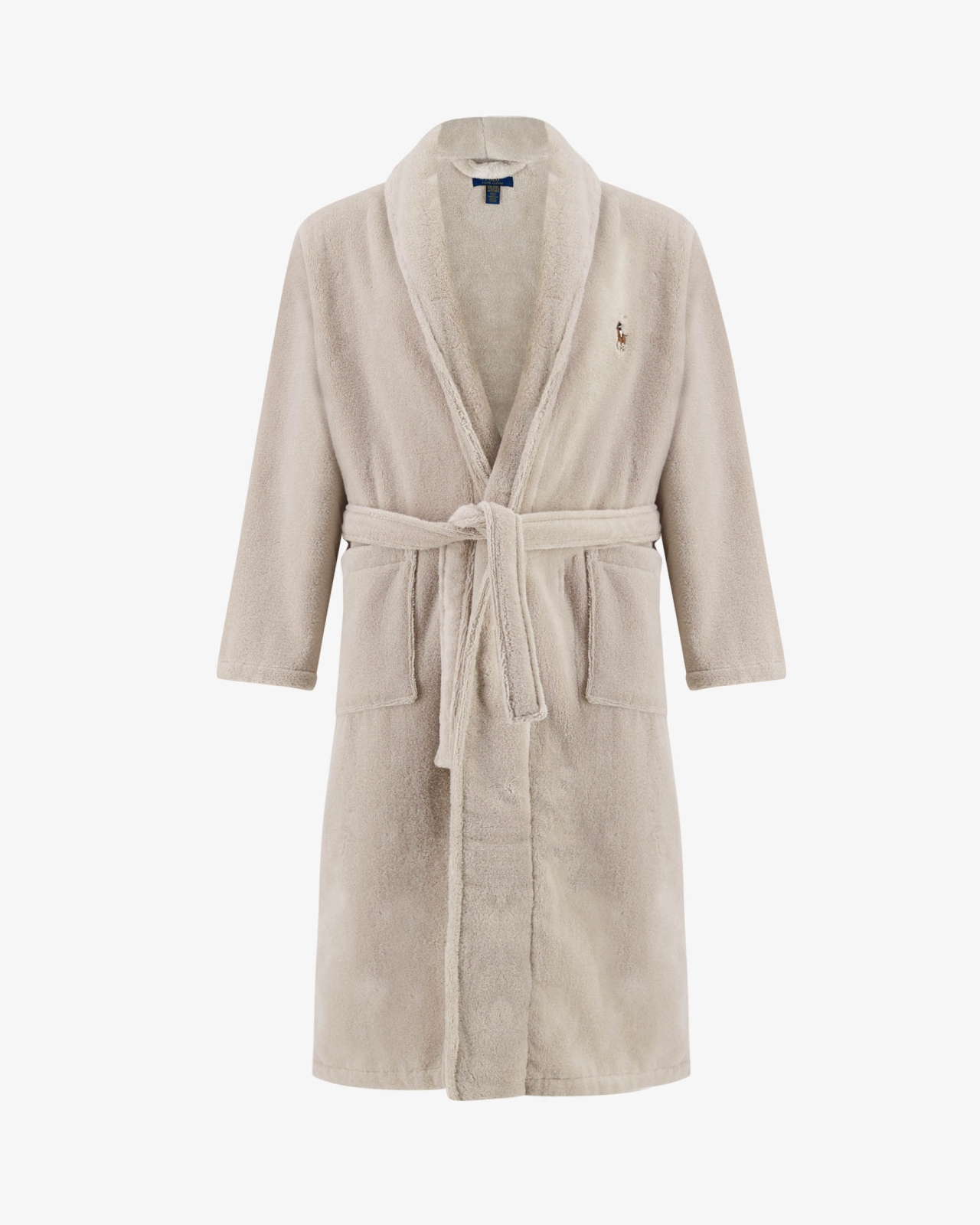 Peignoir en éponge grande taille beige