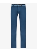 Pantalon chino avec ceinture grande taille bleu