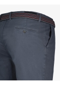 Pantalon chino avec ceinture grande taille gris clair