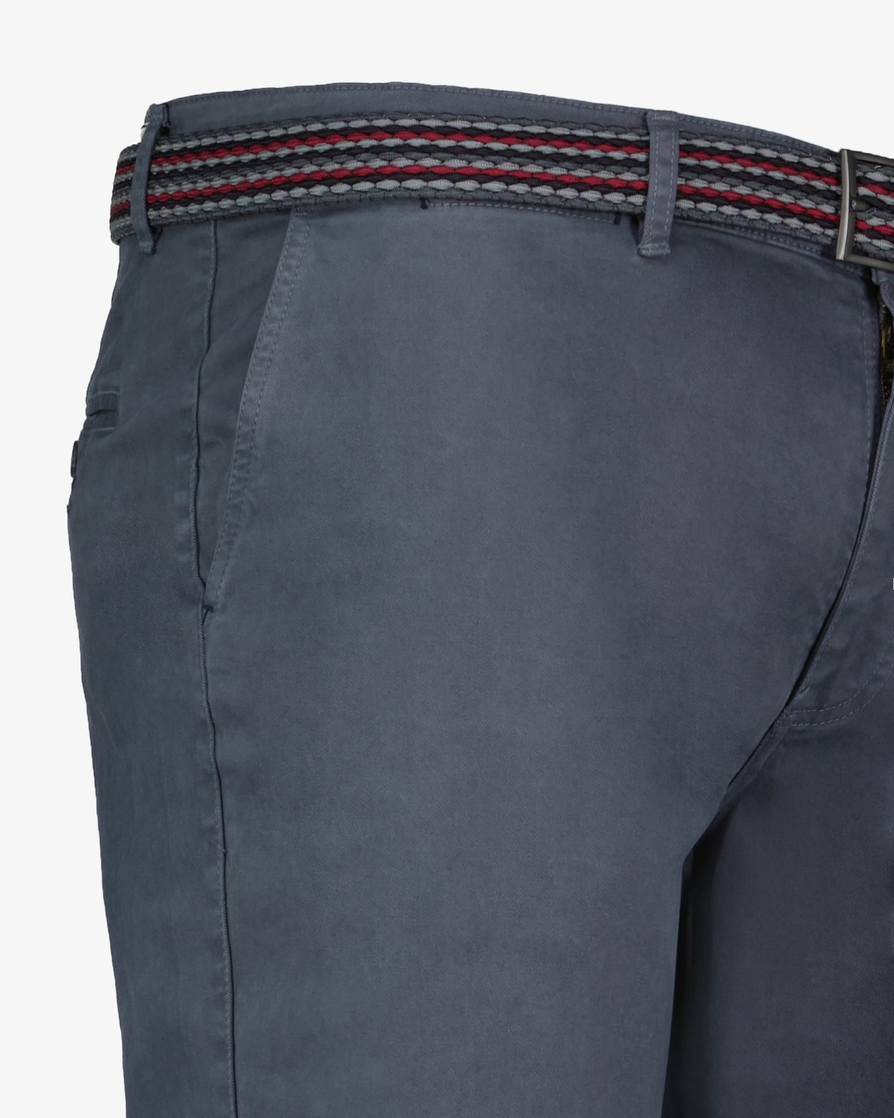 Pantalon chino avec ceinture grande taille gris clair