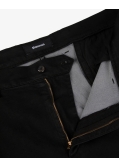 Pantalon chino stretch grande taille noir