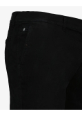 Pantalon chino stretch grande taille noir
