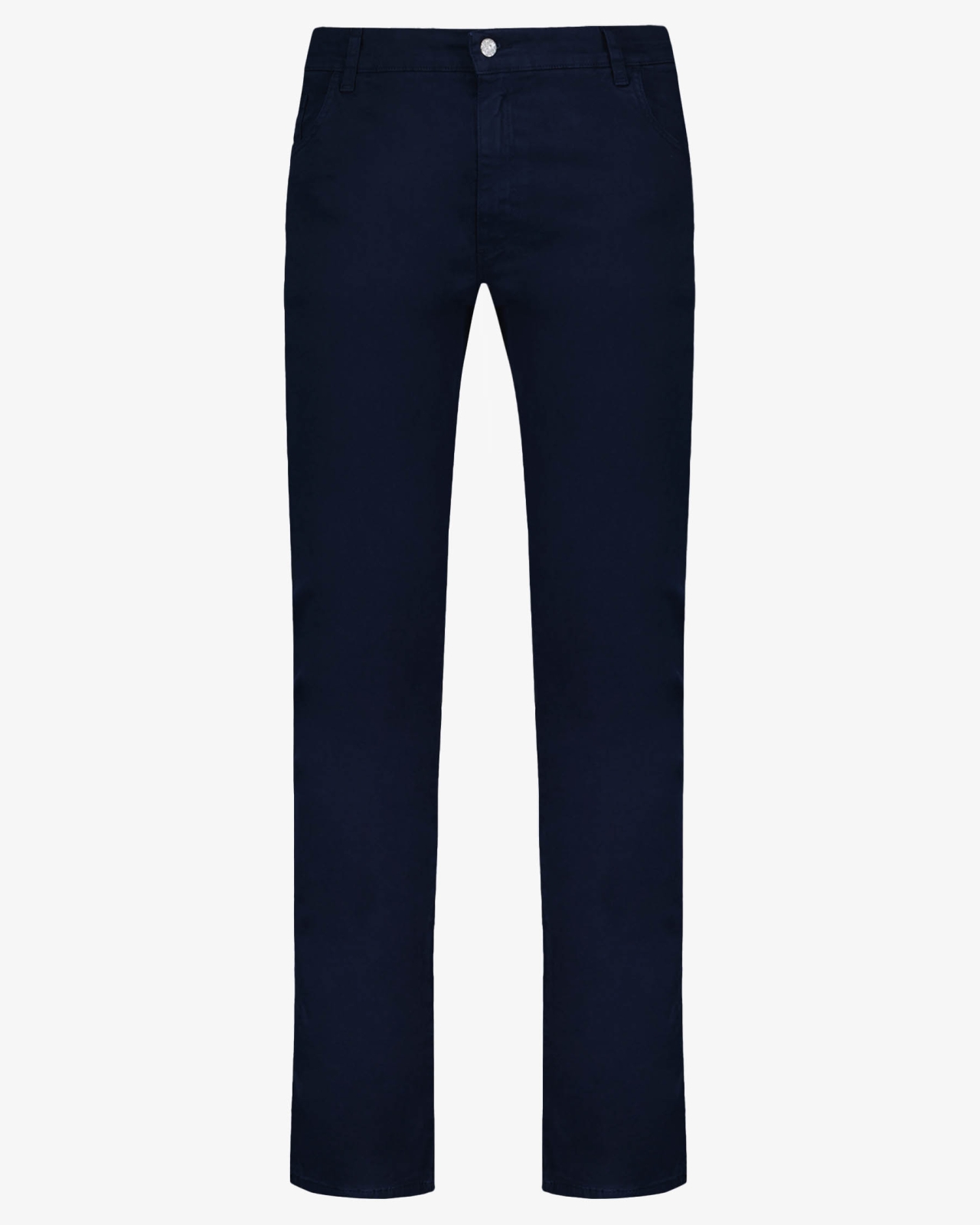 Pantalon 5 poches twill grande taille bleu marine