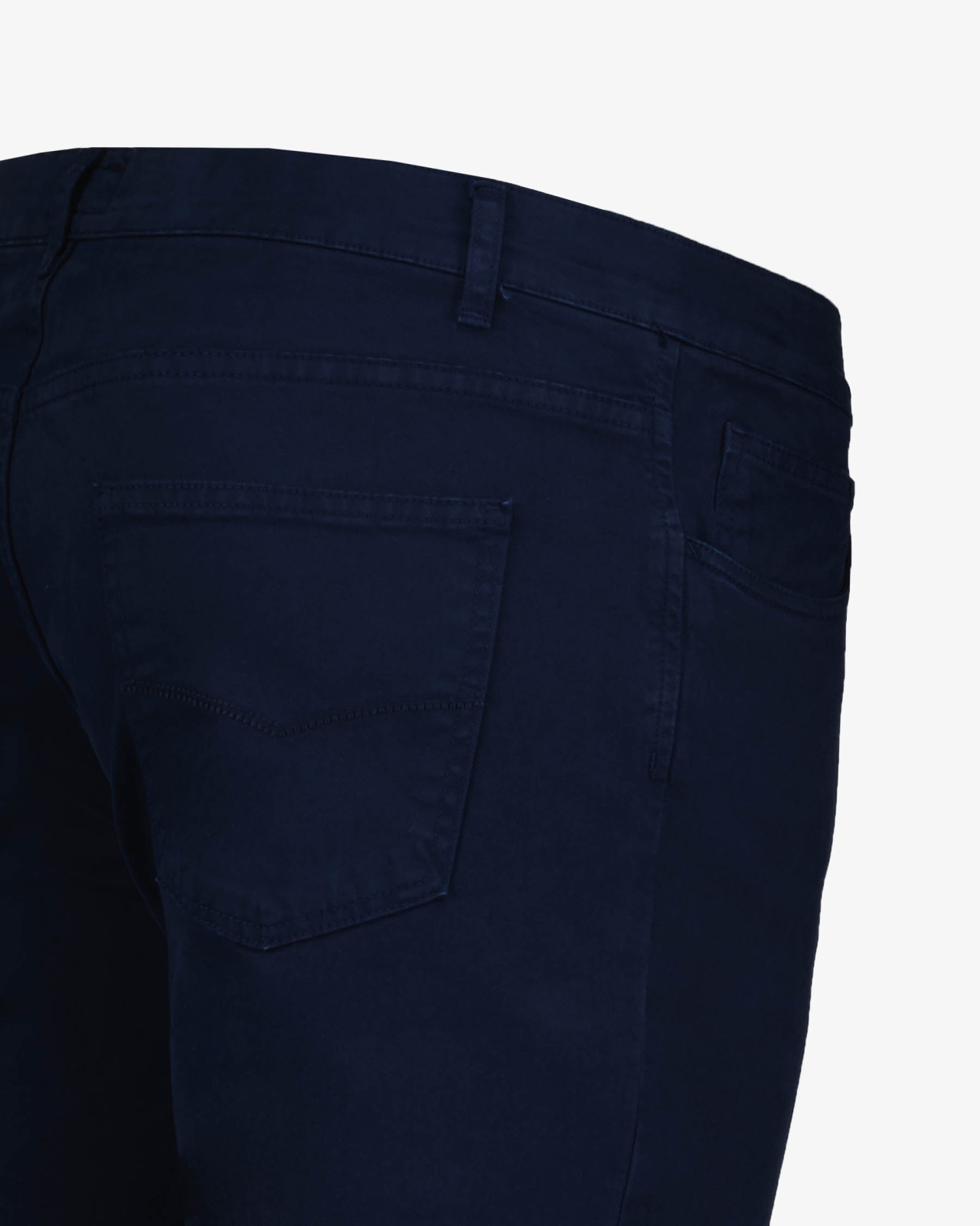 Pantalon 5 poches twill grande taille bleu marine