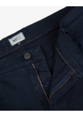 Pantalon 5 poches twill grande taille bleu marine