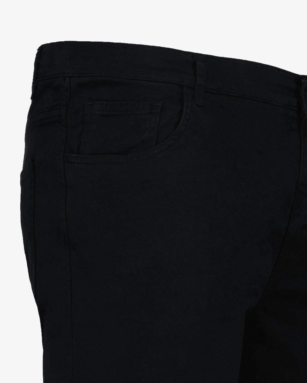 Pantalon 5 poches twill grande taille noir