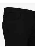 Pantalon 5 poches twill grande taille noir
