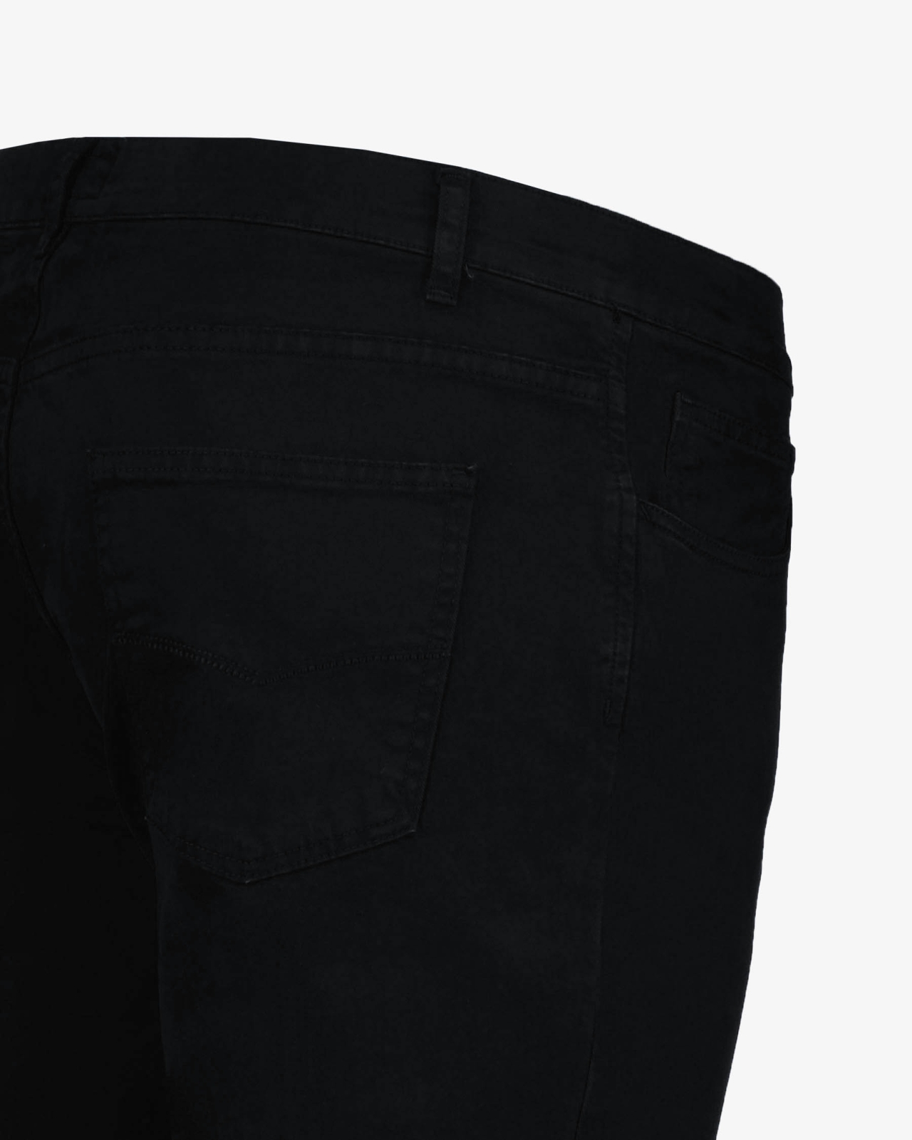 Pantalon 5 poches twill grande taille noir