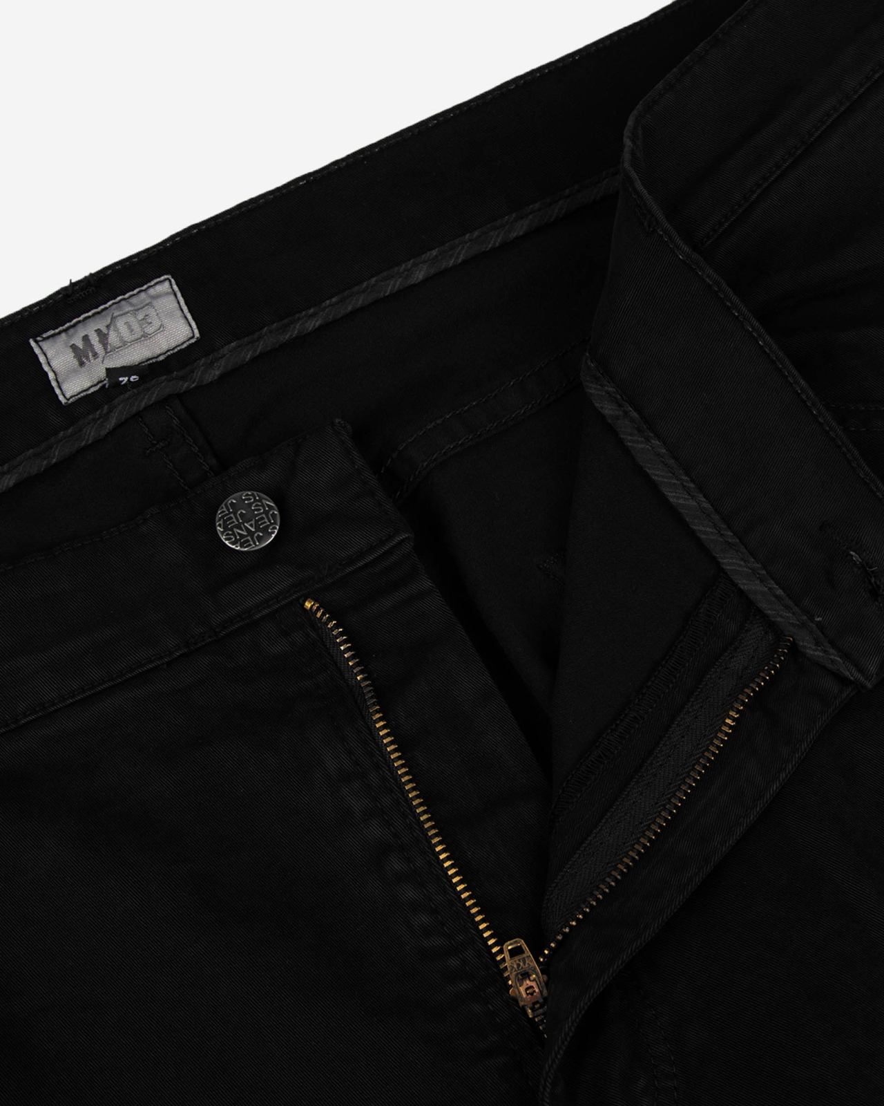 Pantalon 5 poches twill grande taille noir