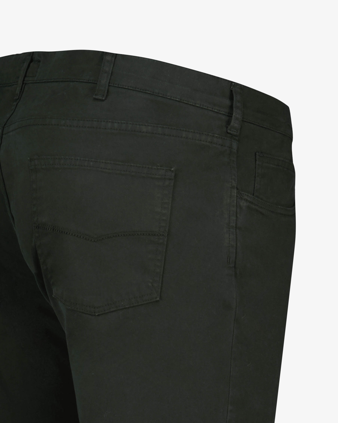 Pantalon 5 poches twill grande taille vert kaki