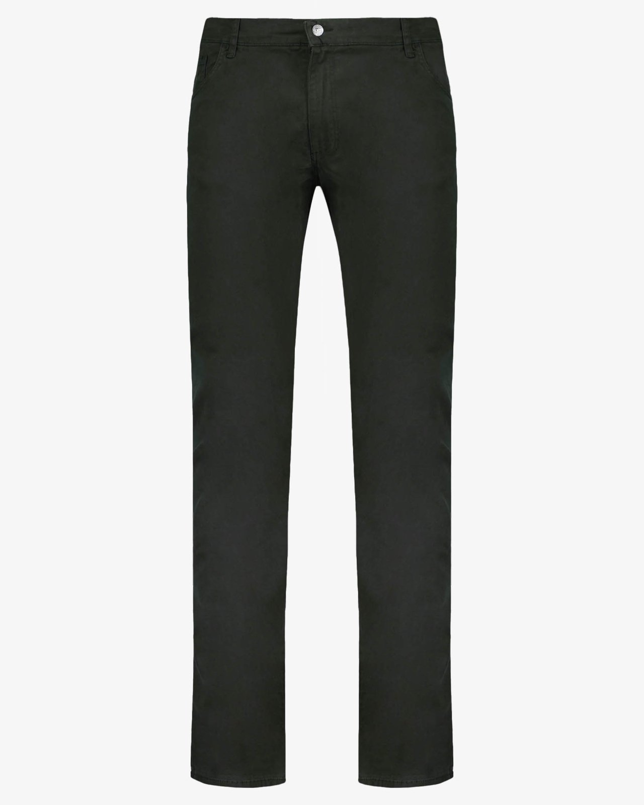 Pantalon 5 poches twill grande taille vert kaki