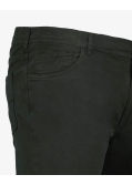 Pantalon 5 poches twill grande taille vert kaki