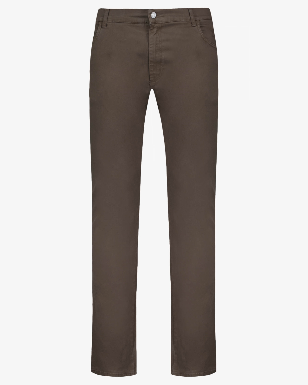 Pantalon 5 poches twill grande taille taupe