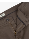 Pantalon 5 poches twill grande taille taupe