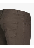 Pantalon 5 poches twill grande taille taupe
