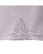 Chemisette jacquard lilas: grande taille du 44 (XL) au 54 (6XL)