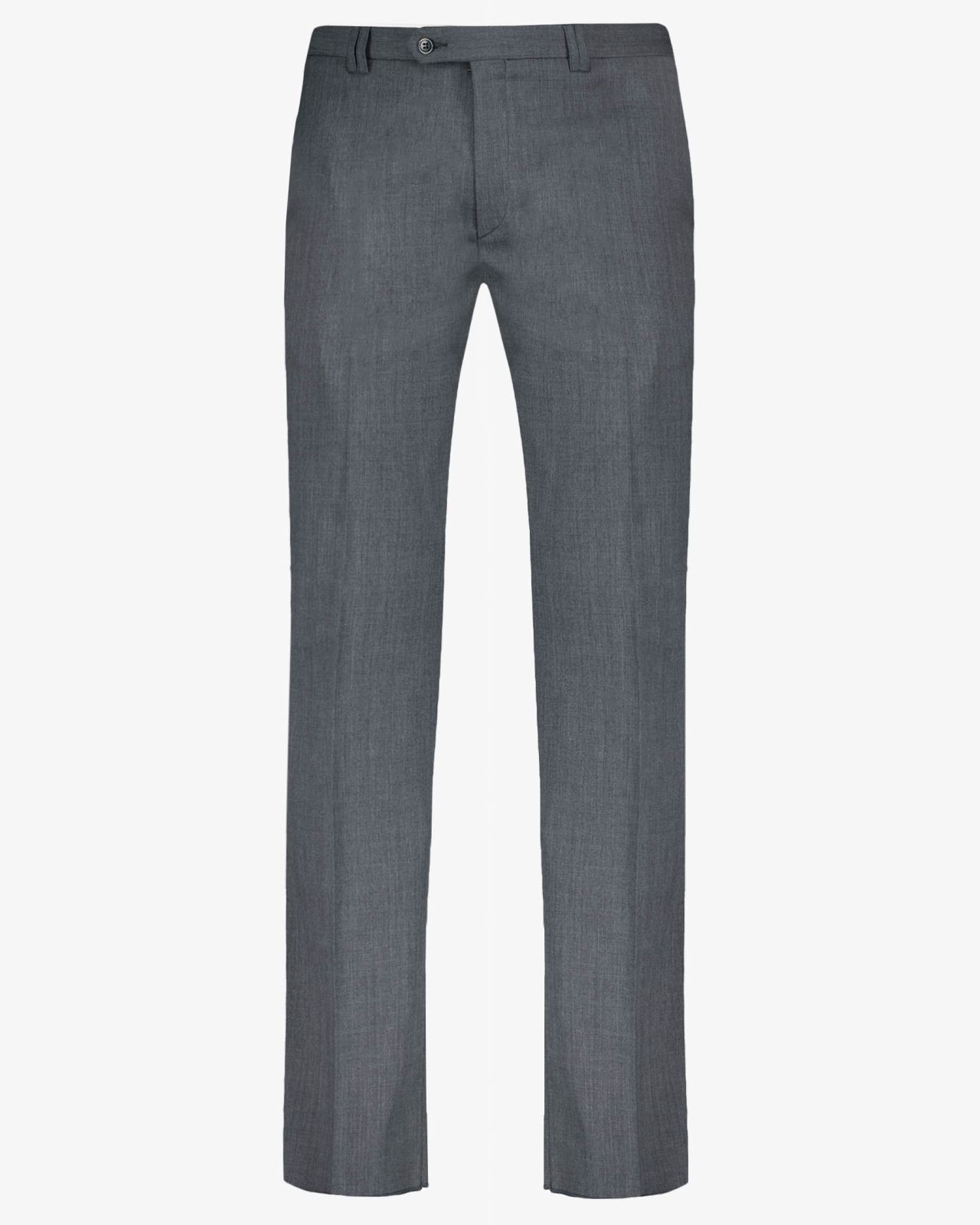 Pantalon de ville grande taille tergal gris