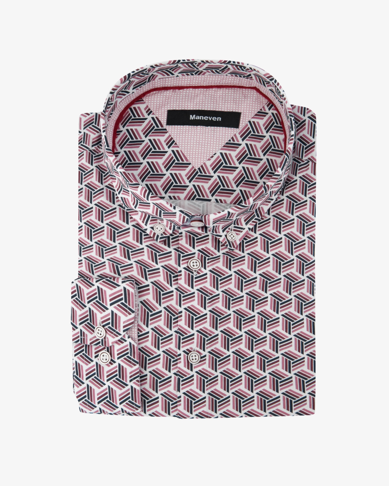 Chemise grande taille rose