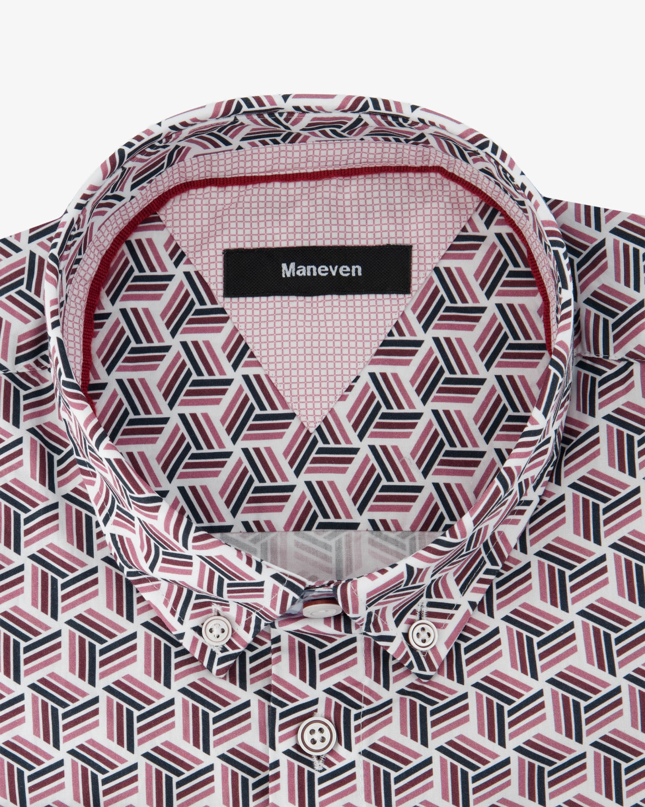 Chemise grande taille rose