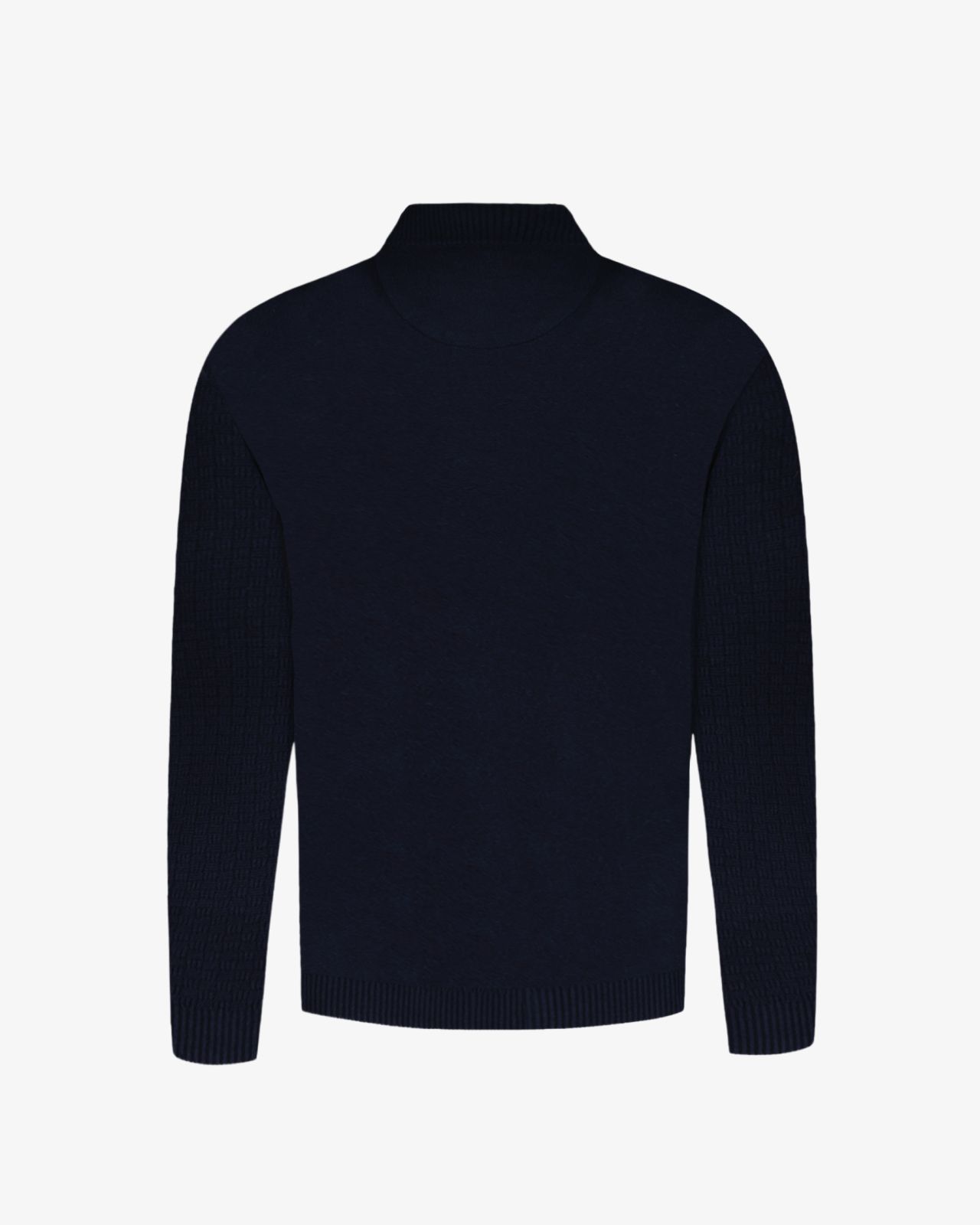 Gilet zippé homme grand bleu marine