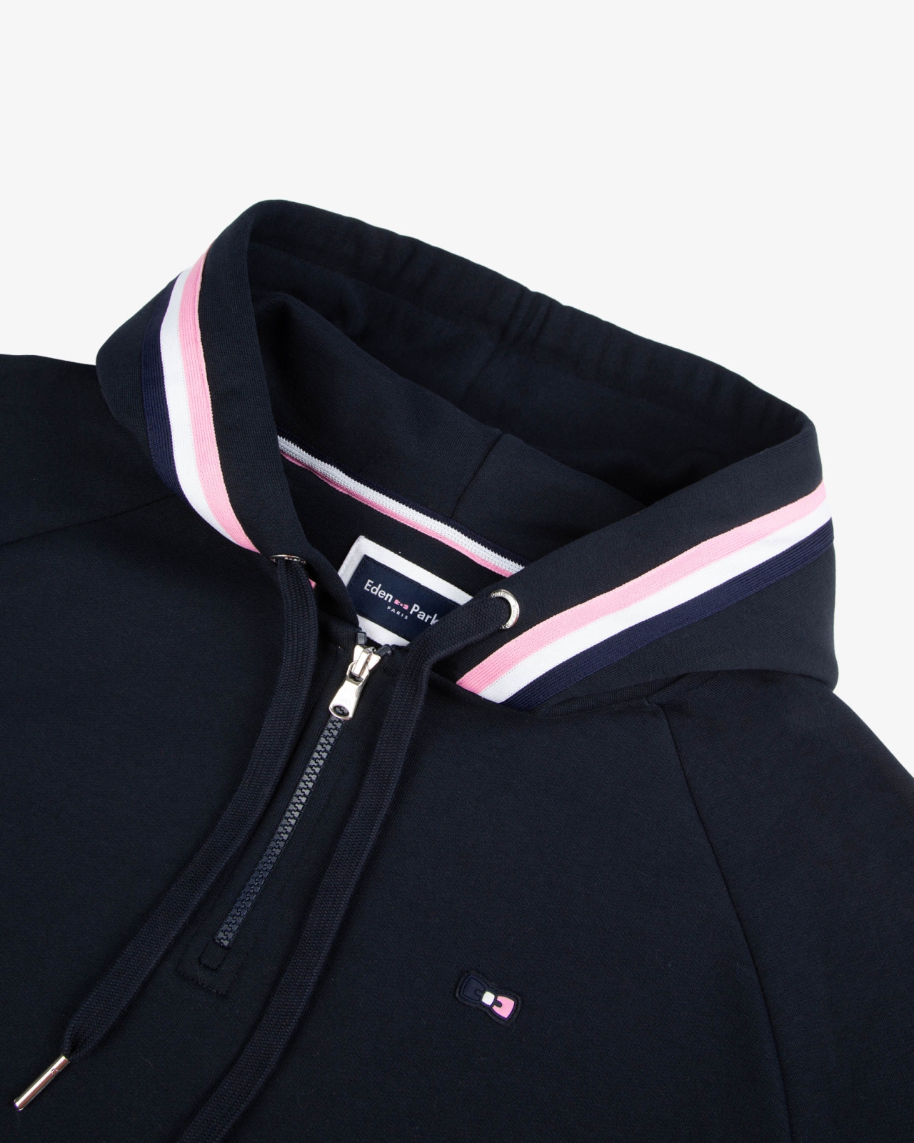 Haut de survêtement grande taille bleu marine