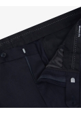 Pantalon de costume Reda 100 grande taille bleu marine