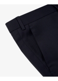 Pantalon de costume Reda 100 grande taille bleu marine