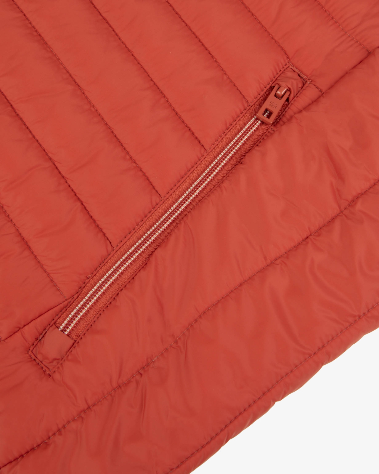 Doudoune légère sans manches grande taille orange