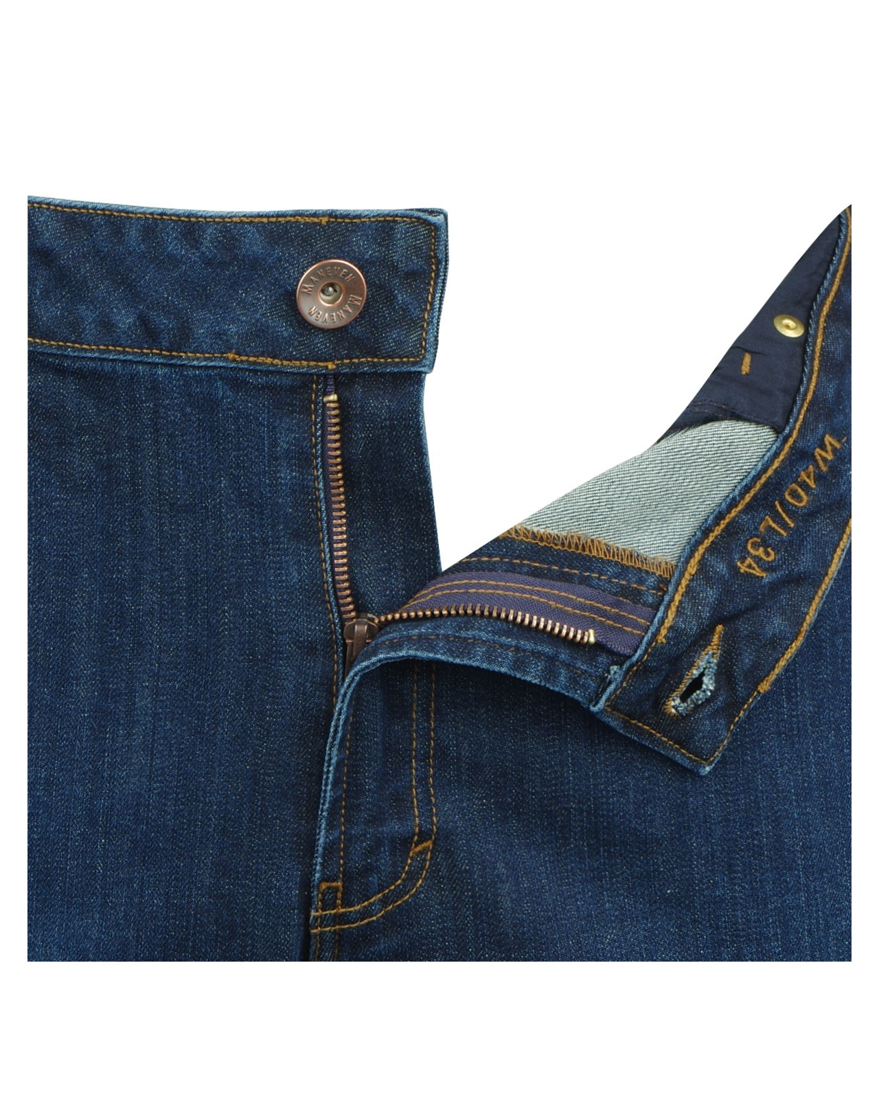 Jean stone: grande longueur de jambe 38US