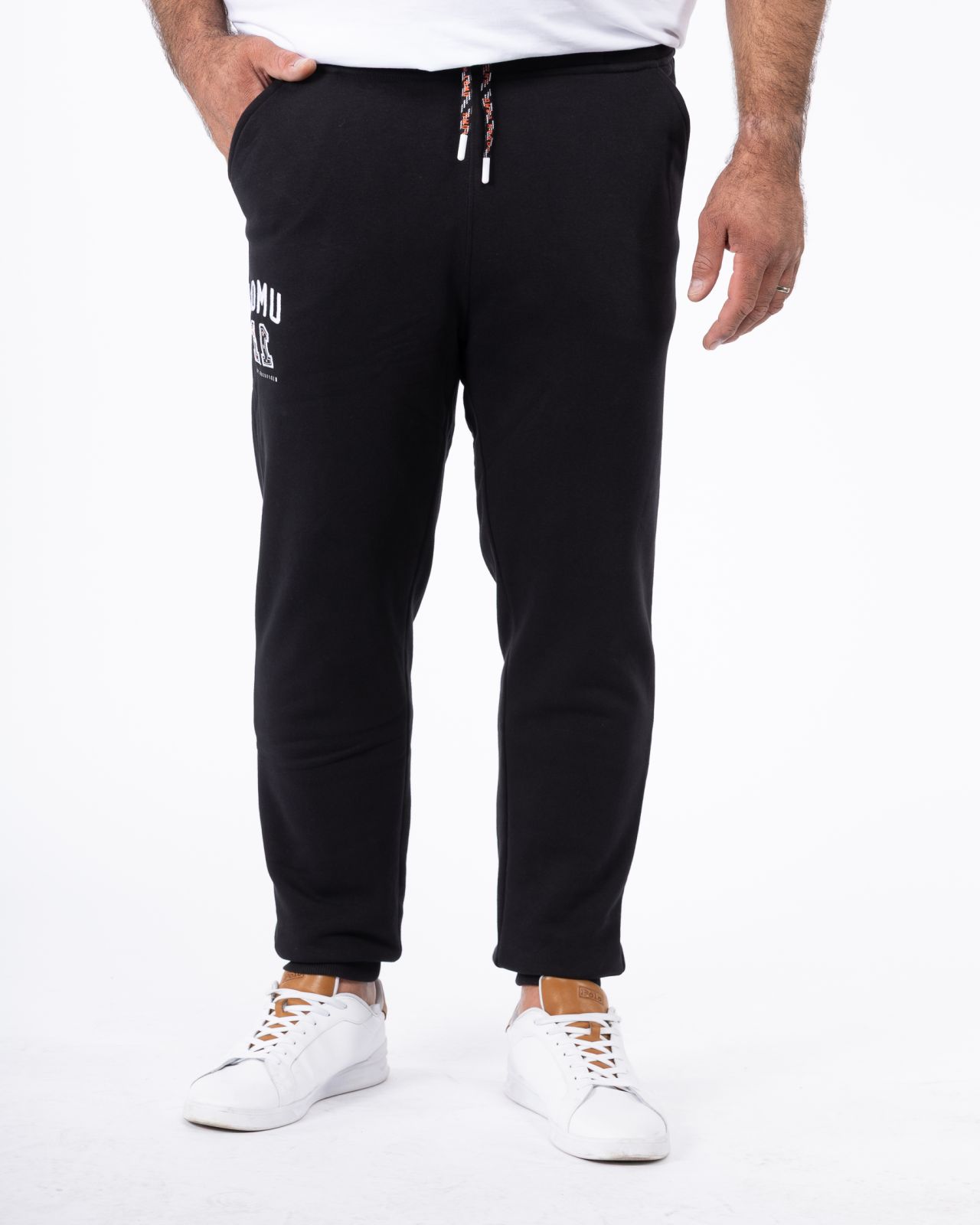 Bas de survêtement Lomu grande taille noir