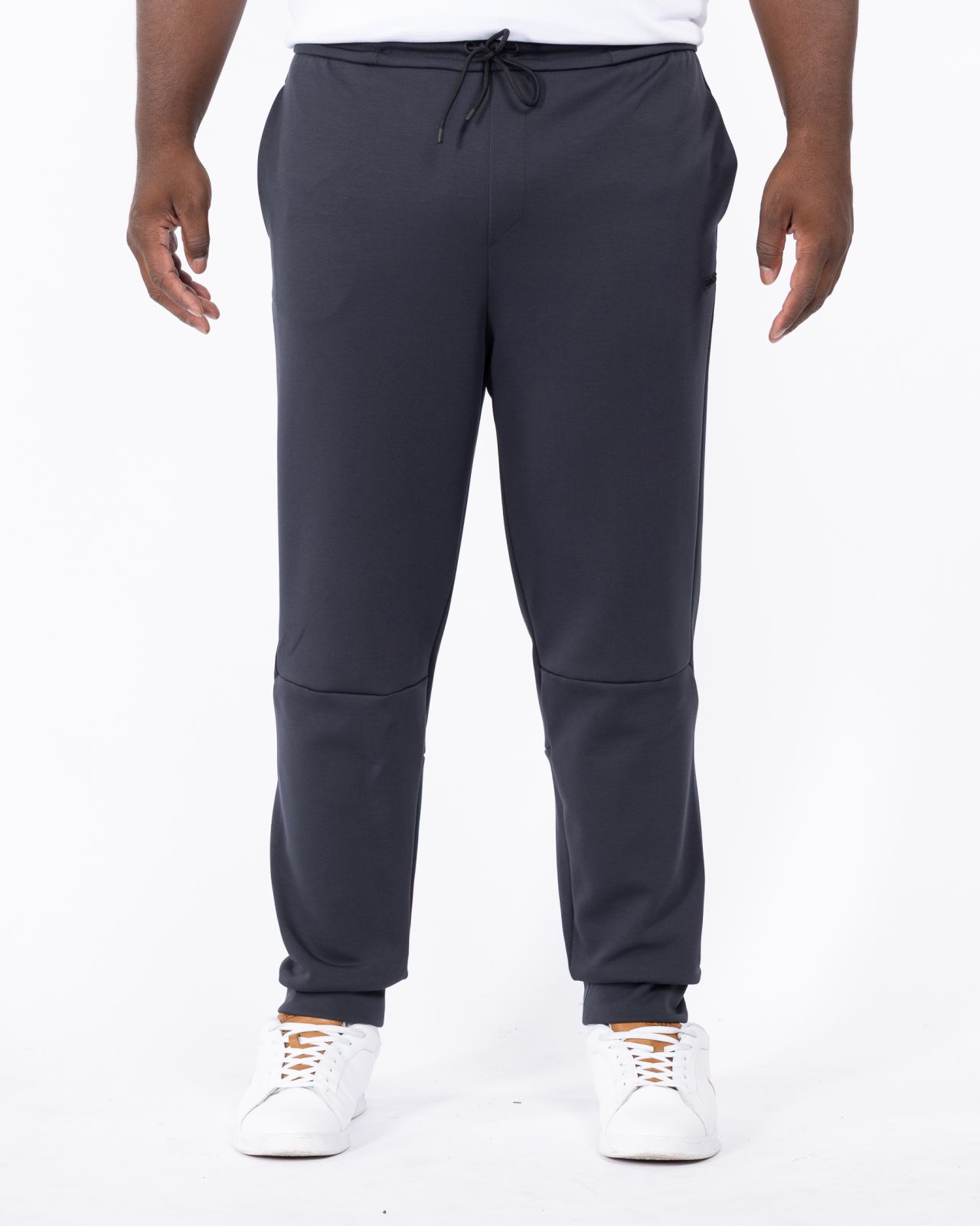 Bas de survêtement grande taille bleu marine