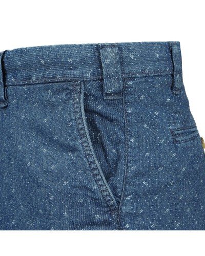 Short fantaisie indigo: grande taille jusqu'au 64FR (50US)