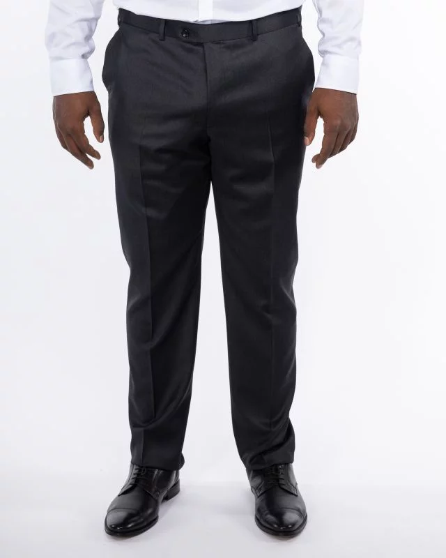 Pantalon de costume Reda 100 grande taille anthracite