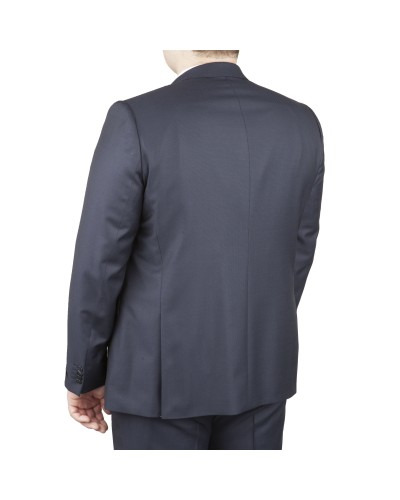 Veste de costume bleu: grande taille du 60 au 68