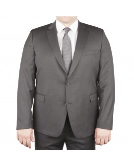 Veste de costume anthracite: grande taille du 58 au 70