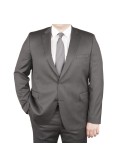 Veste de costume anthracite: grande taille du 58 au 70