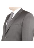 Veste de costume anthracite: grande taille du 58 au 70