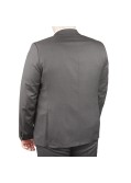 Veste de costume anthracite: grande taille du 58 au 70