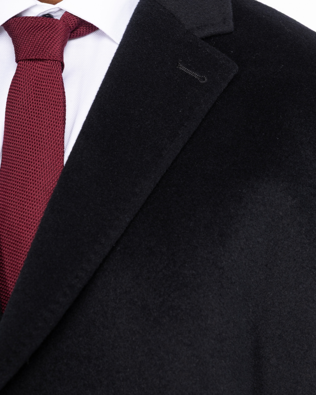 Manteau grande taille noir