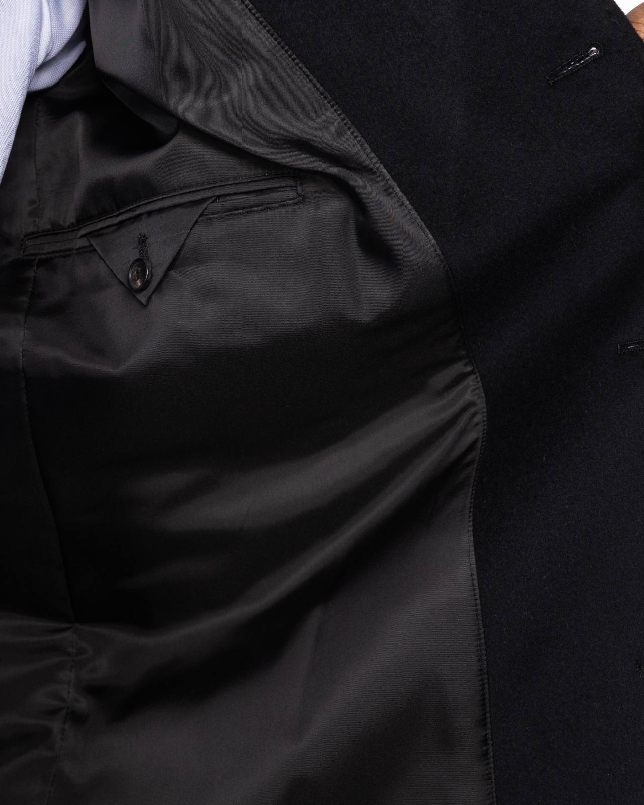 Manteau grande taille noir